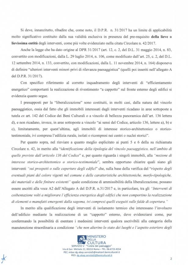 Circolare n. 4 del 4 marzo 2021, del MIBACT-1